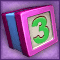 Кубик «3»
