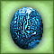 Синий радужный камень