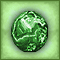Зеленый радужный камень