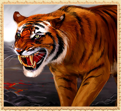 Хромой саблезубый тигр