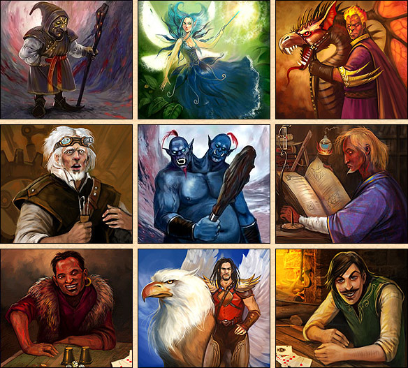 Галерея изображений онлайн игры Легенда: Наследие Драконов