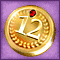 Золотая монета «Легендарное двенадцатилетие»
